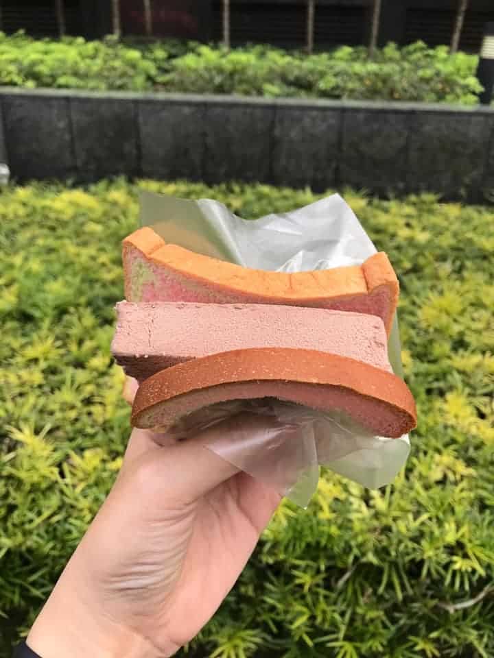 5 day itinerary in singapore - traditional ice cream bought at Orchard Road