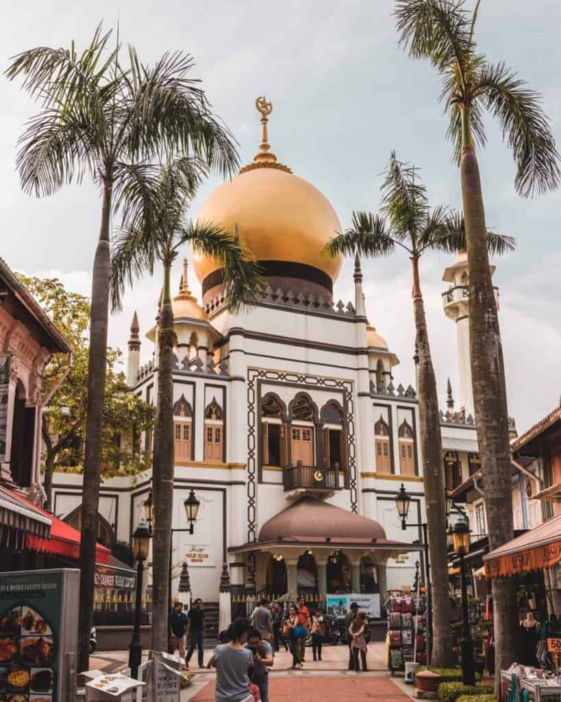 singapore in 5 days - Sultan Mosque in Kampong Gelam Singapore