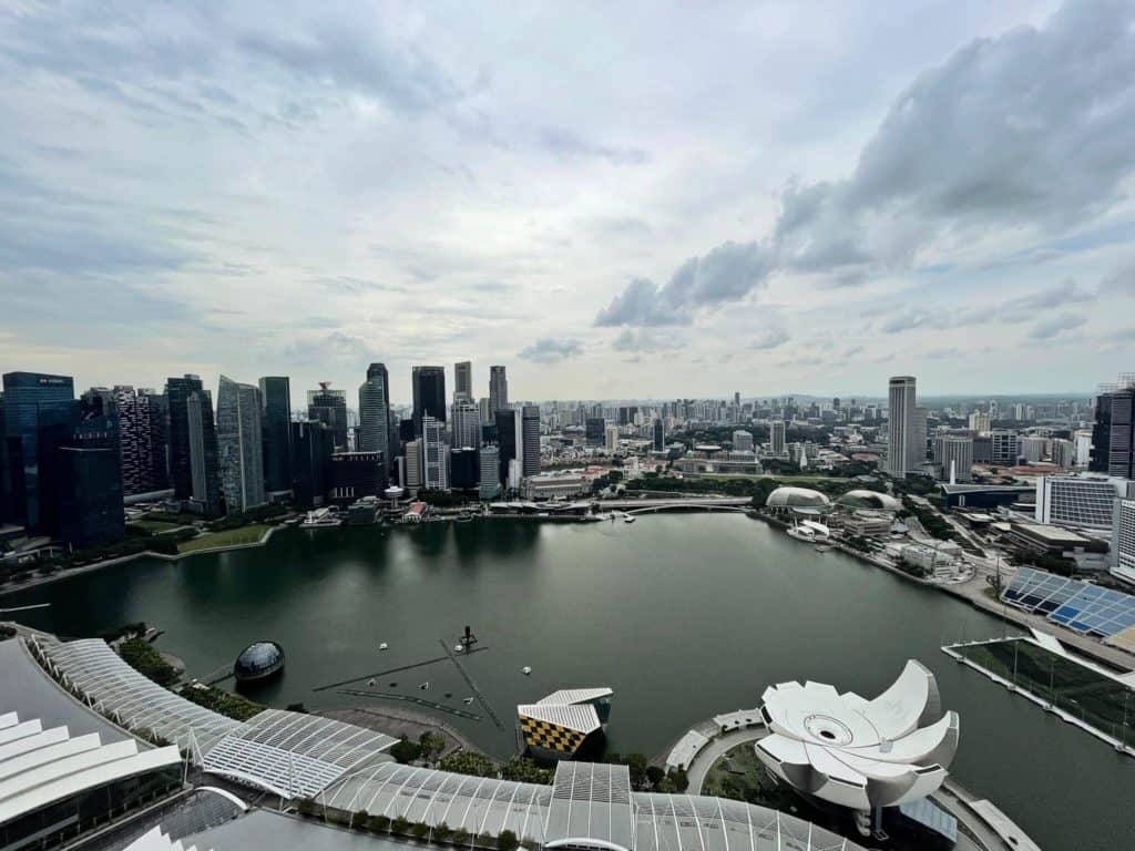 singapore itinerary 5 days - View from Marina Bay Skypark Observation Deck