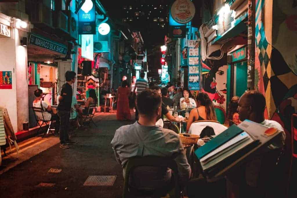 night attractions in singapore haji lane