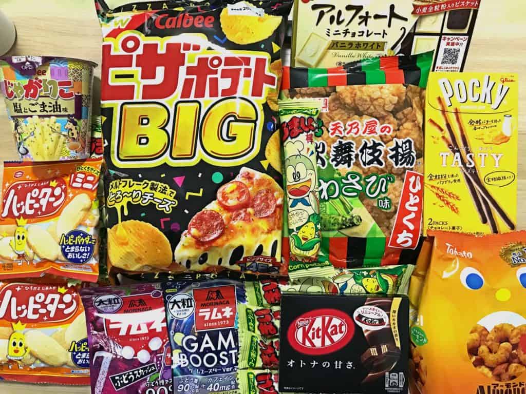 snacks in japan