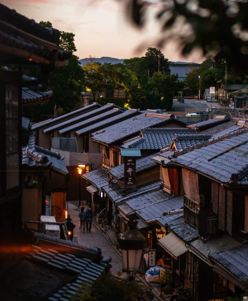 things to do in kyoto at night