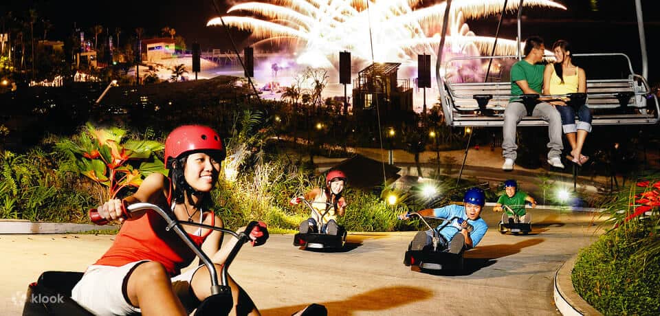 extreme sports in singapore - skyline luge