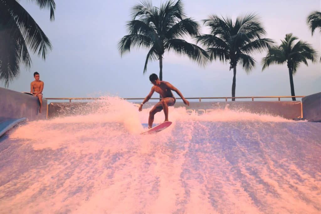 extreme sports in singapore - surfing