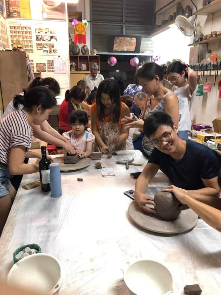 pottery class singapore - ceramic house