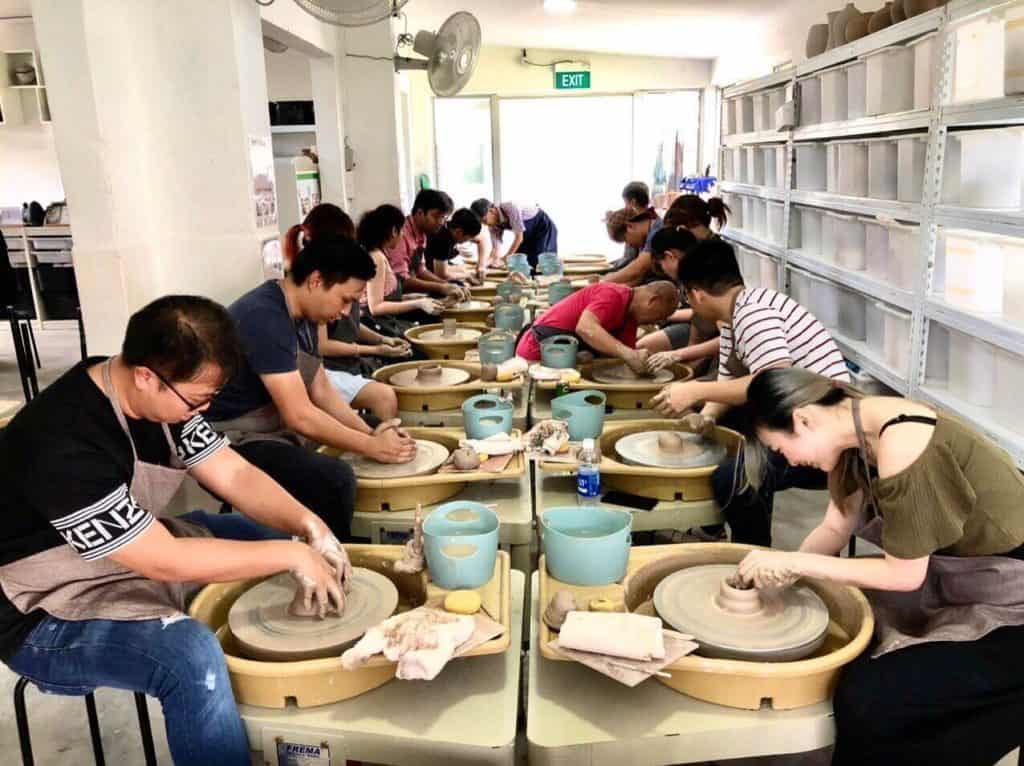 pottery classes in singapore - Centre Pottery Singapore