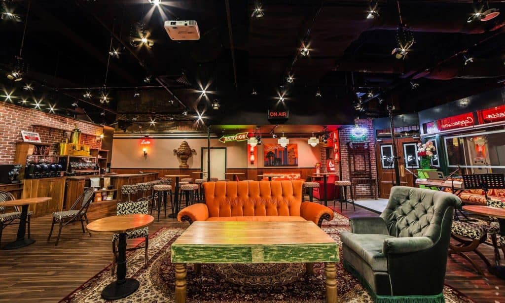 instagrammable café in singapore - central perk