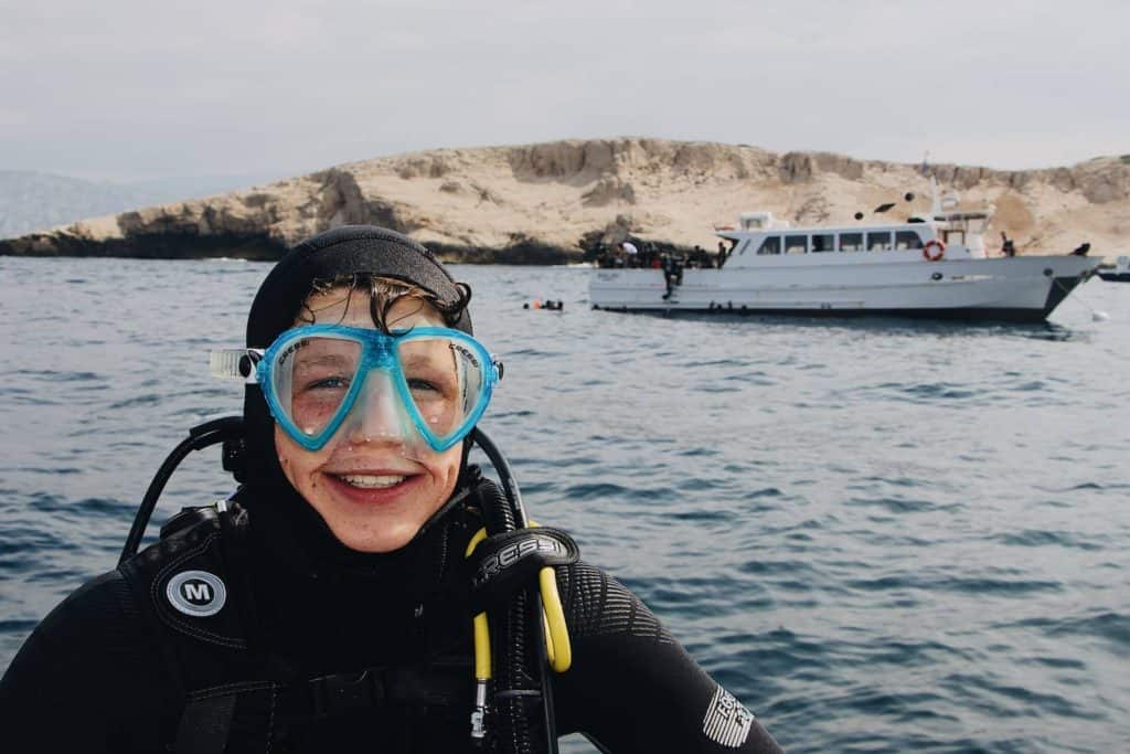 first time scuba diving tips