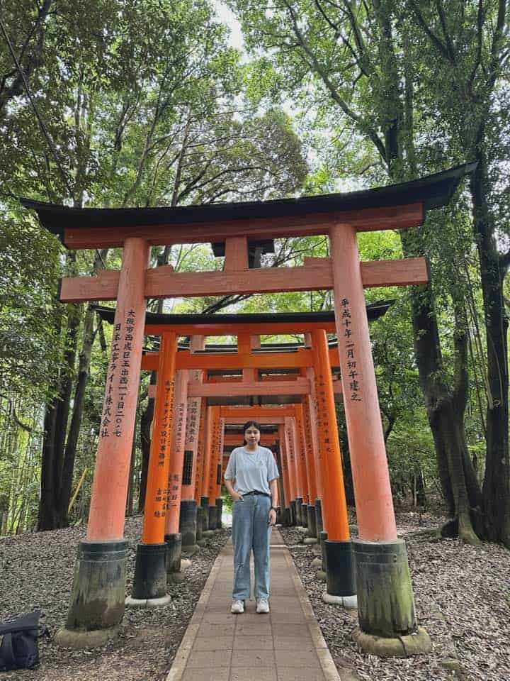 3 week trip japan - torii gates at Fushimi Inari Shrine