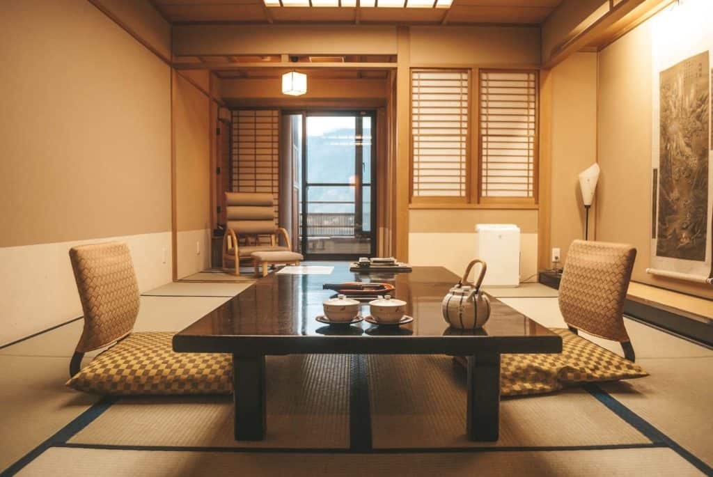 ryokan with private onsen in hakone