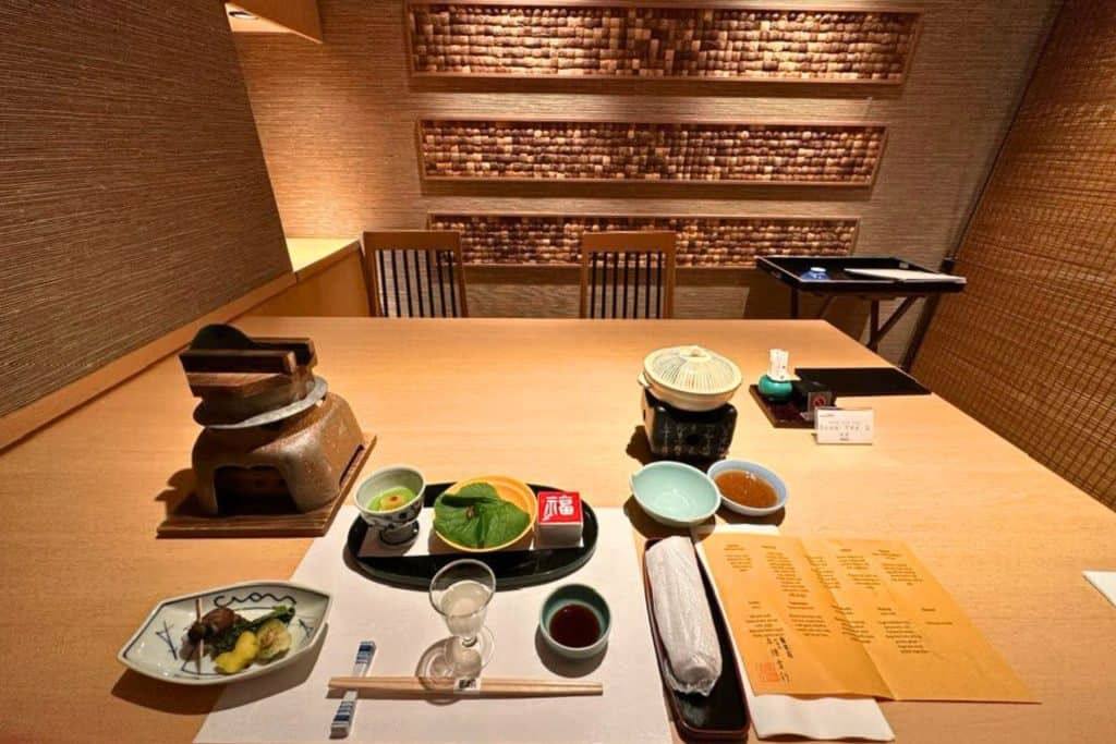 Food to eat in Kyoto - Kaiseki Dinner