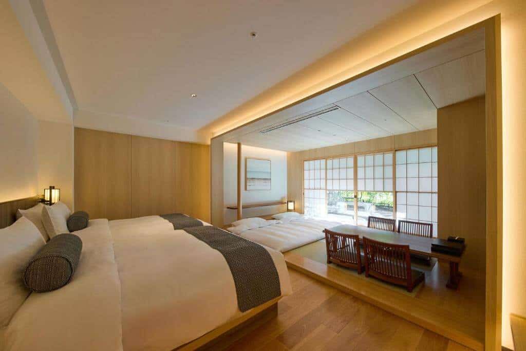 best hotels in kyoto - one of the cozy rooms at the thousand kyoto 