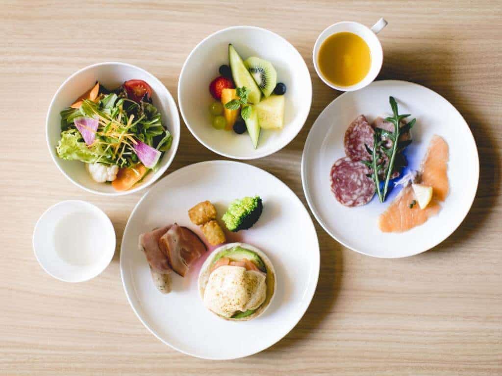 best hotels in kyoto - the  breakfast selection offered by the thousand kyoto