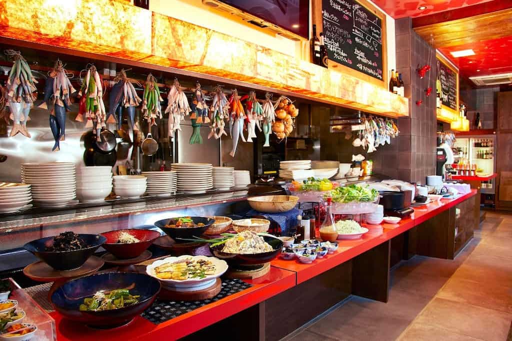 where to stay in Kyoto -  breakfast meal selection offered by where to stay in Kyoto - Hotel Resol Kyoto Kawaramachi Sanjo 